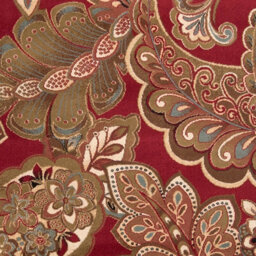 Livabliss Riley-Vintage Red Brown Green Traditional Boho Living Dining Bedroom Rug 120 X 160 Cm Easy Care, Non Shedding - thumbnail 7