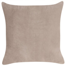 Beliani Right-Hand Chaise Longue Chaumont Velvet Taupe - thumbnail 9