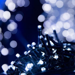 Christmas Lights 600 Led 18M Xmas Tree Lights Fairy Lights Cool White - thumbnail 4