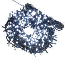Christmas Lights 600 Led 18M Xmas Tree Lights Fairy Lights Cool White - thumbnail 1