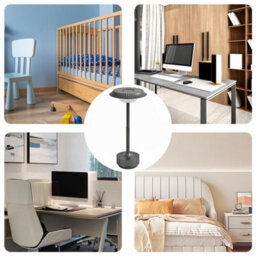 Sueving Touch Lamp Adjustable Vintage Desk Lamp 3 Modes Adjustable Retro Night Light For Shelf Bedroom Hospital Kids Home Reading Gungrey - thumbnail 4