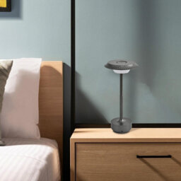 Sueving Touch Lamp Adjustable Vintage Desk Lamp 3 Modes Adjustable Retro Night Light For Shelf Bedroom Hospital Kids Home Reading Gungrey - thumbnail 5