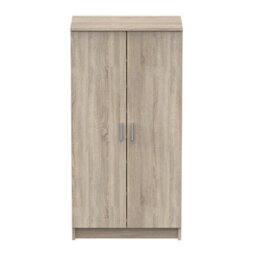 FurniComp LTD Furnicomp Milano Oak Effect 21 Pair Shoe Storage Cabinet With Doors - thumbnail 2