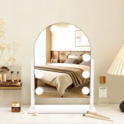 Inmtfei Hollywood Arch Vanity Makeup Mirror, 10 Led Bulbs, 3 Light Modes, Touch Control, 30X40Cm - thumbnail 7