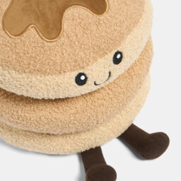 Ohs Maple The Pancake Filled Cushion Novelty Home Decor Fleece Toy - thumbnail 5