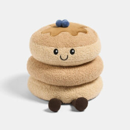 Ohs Maple The Pancake Filled Cushion Novelty Home Decor Fleece Toy - thumbnail 3