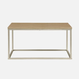 Sweeek - Herringbone Square Coffee Table Natural 80X80X40 Cm - Budapest - thumbnail 2
