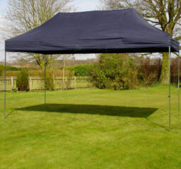Crocodile Trading 3M X 4.5M Trader-Max 30 Commercial Instant Shelter Pop Up Gazebos Frame & Canopy - Navy Blue - thumbnail 5