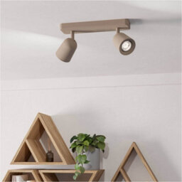 Loops Contemporary Sandy Ceiling Spotlight For Indoor Spaces - Perfect For Any Room - thumbnail 1