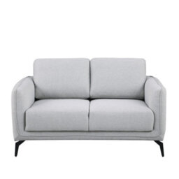 More4Homes Oslo Modern Scandi Style Fabric Living Room 2 Seater Sofa (Light Grey) - thumbnail 3
