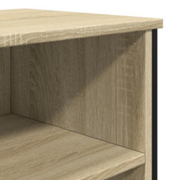 Berkfield Sideboard Sonoma Oak 91X35.5X74.5 Cm Engineered Wood - thumbnail 7