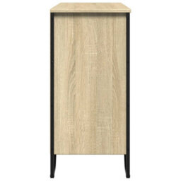 Berkfield Sideboard Sonoma Oak 91X35.5X74.5 Cm Engineered Wood - thumbnail 5