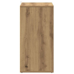 Vidaxl Shoe Cabinet Artisan Oak 60X35X70 Cm Engineered Wood - thumbnail 6