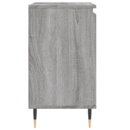 Berkfield Bathroom Cabinet Grey Sonoma 58X33X60 Cm Engineered Wood - thumbnail 6