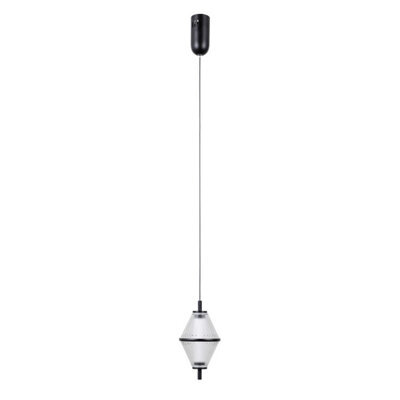 Luminosa Lighting Luminosa Fuente Slim Pendant Ceiling Light Matt Black, Gold 3000K Warm White - image 1