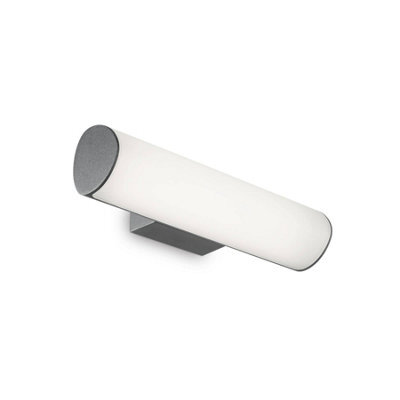 Ideal Lux Etere Led 1 Light Outdoor Wall Light Anthracite Ip44