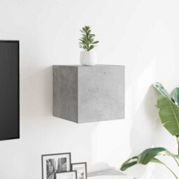 Berkfield Practical Wall Mounted Tv Cabinet Concrete Grey 30.5X30X30 Cm - thumbnail 3