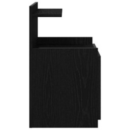 Berkfield Bedside Cabinets 2 Pcs With 2 Drawers Black 40X36.5X62 Cm - thumbnail 7