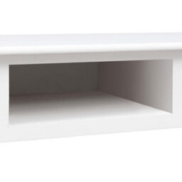 Vidaxl Writing Desk White 110X45X76 Cm Wood Desks - thumbnail 8