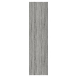Berkfield Wardrobe With Drawers Grey Sonoma 50X50X200 Cm Engineered Wood - thumbnail 5