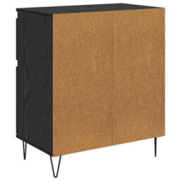 Walplus Sideboard Black Oak 60 X 35 X 70 Cm Engineered Wood And Iron - thumbnail 8