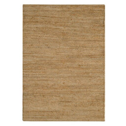Modern Rug, Handmade Bedroom Rug, Natural Fibres Rug, Plain Dining Room Rug, Jute Natural Plain Rug-160Cm X 230Cm - thumbnail 2