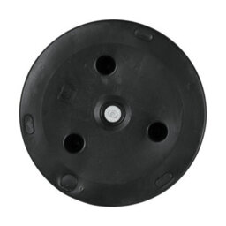 Breeins Black 25Kg Spiral Cross Effect Cement Outdoor Parasol Base Umbrella Stand For 38mm/48mm - thumbnail 4