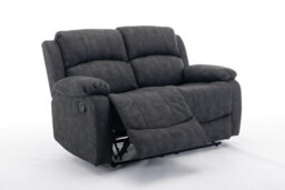 2 Seater Recliner Sofa, Manual Recliner Armchair Sofa 105 To 135 Degrees Recliner Padded Sofa - 2 Seaters - thumbnail 3
