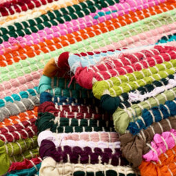 "Bravich Multicolour Recycled Cotton Chindi Rug 240 X 330Cm (8' X 10'10"")" - thumbnail 3