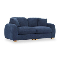 Cloud Deep Blue 3 Seater Sofa - Fully Assembled By Roseland Furniture - thumbnail 2