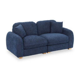 Cloud Deep Blue 3 Seater Sofa - Fully Assembled By Roseland Furniture - thumbnail 3