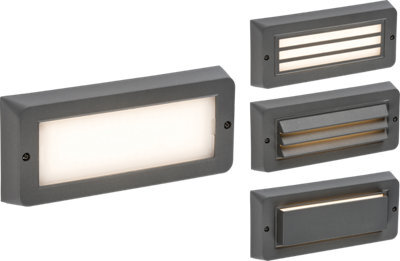 Luminosa Lighting Luminosa Led Cct Adjustable Surface Mount Brick Light - Grey 230V Ip65 5W - image 1