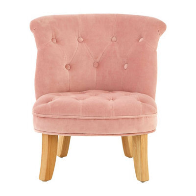 Orsina Kids Chair, Comfortable Seating Indoor Chair, Easy To Clean Bedroom Chair, Adjustable Velvet Chair - image 1
