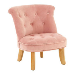 Orsina Kids Chair, Comfortable Seating Indoor Chair, Easy To Clean Bedroom Chair, Adjustable Velvet Chair - thumbnail 2