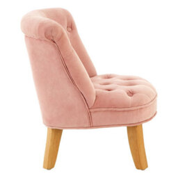 Orsina Kids Chair, Comfortable Seating Indoor Chair, Easy To Clean Bedroom Chair, Adjustable Velvet Chair - thumbnail 3