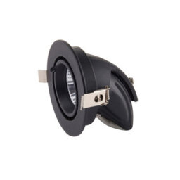 Luminosa Lighting Luminosa Axial Cct 10.5W Round Recessed Downlight Matt Black Paint - thumbnail 4