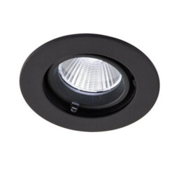 Luminosa Lighting Luminosa Axial Cct 10.5W Round Recessed Downlight Matt Black Paint - thumbnail 3