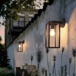 Long Life Lamps Company Outdoor Dark Grey Wall Light Zlc340 With 4W Led Ww - thumbnail 9