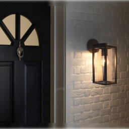 Long Life Lamps Company Outdoor Dark Grey Wall Light Zlc340 With 4W Led Ww - thumbnail 7
