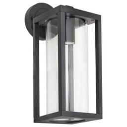 Long Life Lamps Company Outdoor Dark Grey Wall Light Zlc340 With 4W Led Ww - thumbnail 3