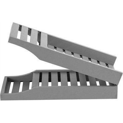 Grey Bamboo Bath Tub Rack Foldable Adjustable Tray Caddy Organiser - image 1
