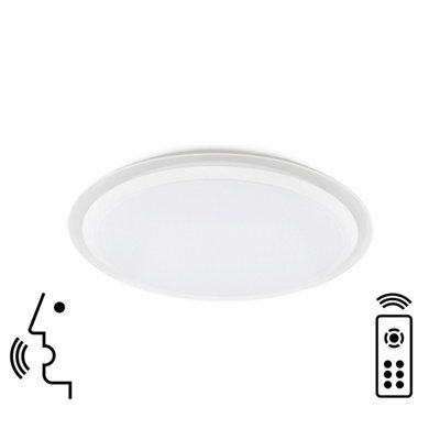 Luminosa Lighting Luminosa Edge Smart Ceiling, 56W Led, 3000-5000K Tuneable White, 3000Lm, Remote Control, 3Yrs Warranty - image 1
