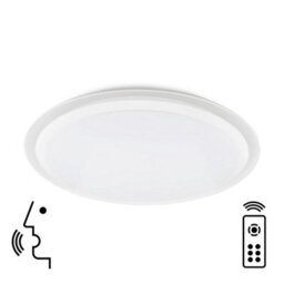 Luminosa Lighting Luminosa Edge Smart Ceiling, 56W Led, 3000-5000K Tuneable White, 3000Lm, Remote Control, 3Yrs Warranty - thumbnail 2