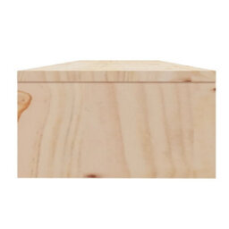 Berkfield Monitor Stand 100X24X13 Cm Solid Wood Pine - thumbnail 6
