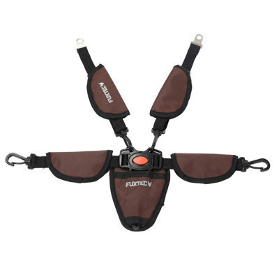 Fuxtec 5-Point Seat Belt For Ct-850 Handcart, Brown - image 1