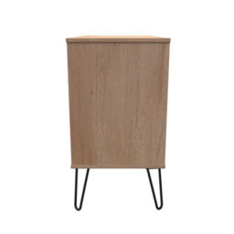 Osaka 3 Drawer Chest Of Drawers In Nebraska Oak (Ready Assembled) - thumbnail 2