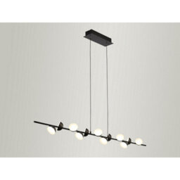 Luminosa Lighting Luminosa Adn 12 Light Linear Pendant 100Cm, 36W Led, 3000K, 2150Lm, Black, 3Yrs Warranty - thumbnail 2
