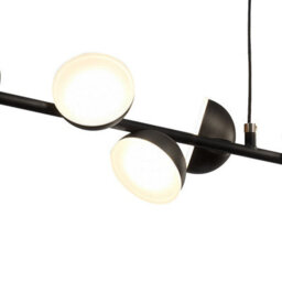 Luminosa Lighting Luminosa Adn 12 Light Linear Pendant 100Cm, 36W Led, 3000K, 2150Lm, Black, 3Yrs Warranty - thumbnail 4