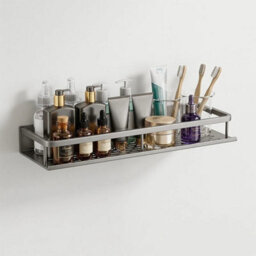 50Cm Bathroom Shower Corner Shelf Caddy Tray - thumbnail 1