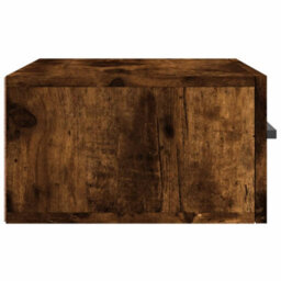 Berkfield Wall-Mounted Bedside Cabinets 2 Pcs Smoked Oak 35X35X20 Cm - thumbnail 8